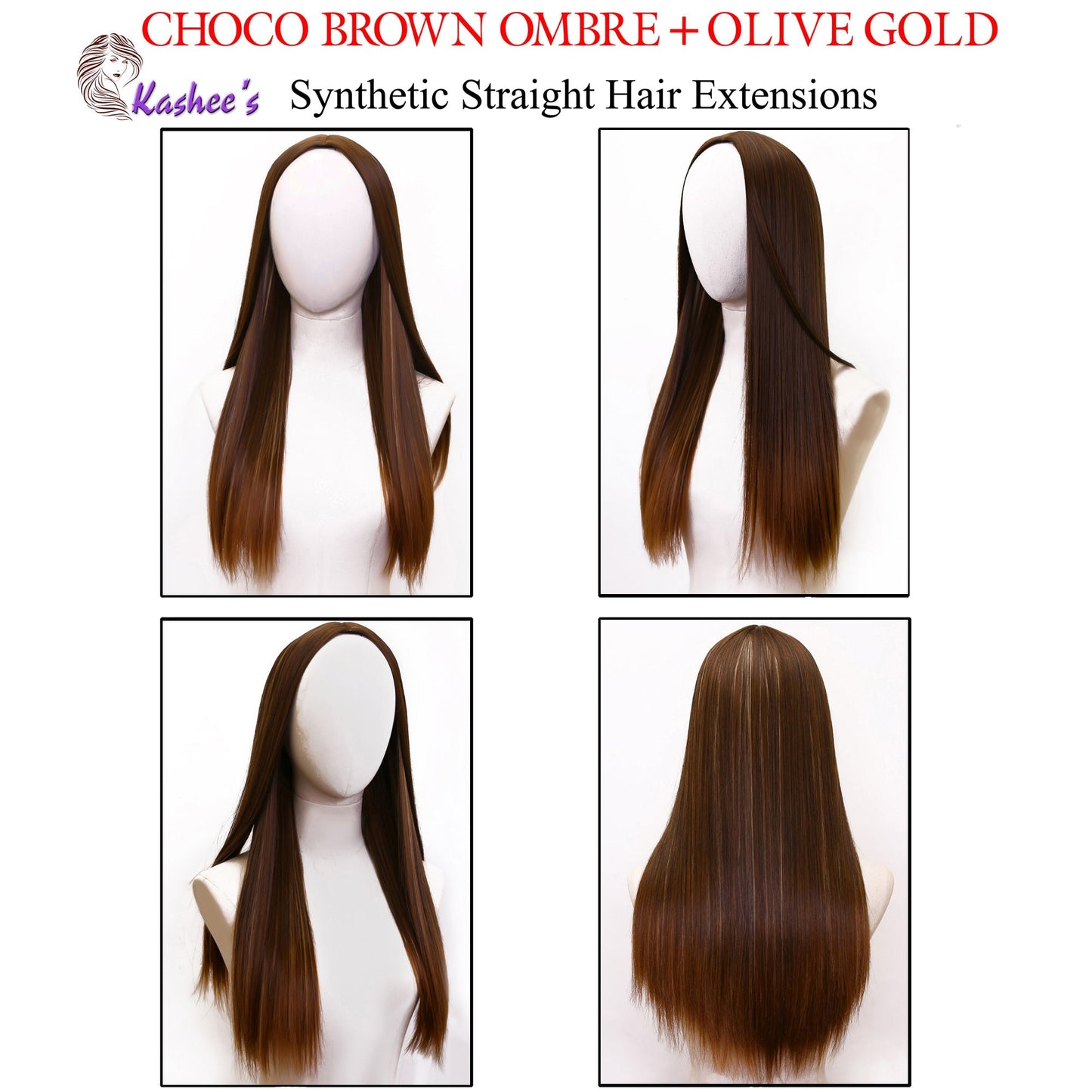 Kashee’s Synthetic Straight Hair Extensions