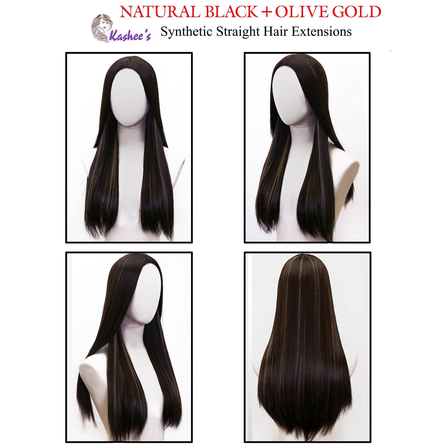 Kashee’s Synthetic Straight Hair Extensions